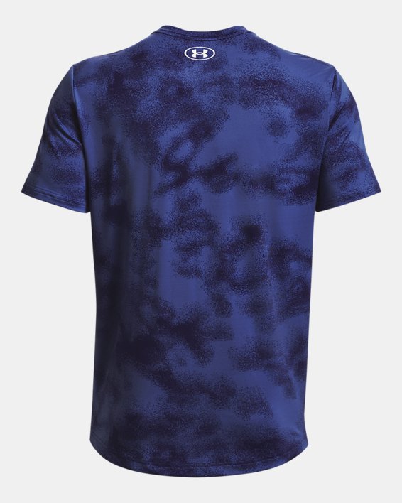 Camiseta de manga corta estampada UA RUSH™ Energy para hombre, Blue, pdpMainDesktop image number 5